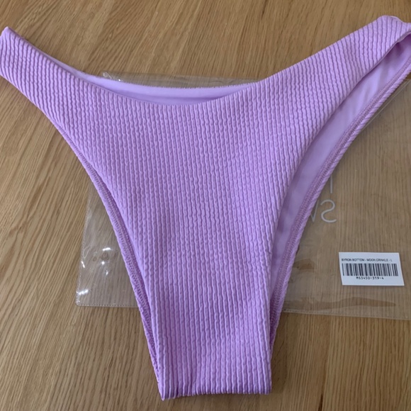 Monday Swimwear - Byron bottom (L) - Moon Crinkle - Picture 3 of 4